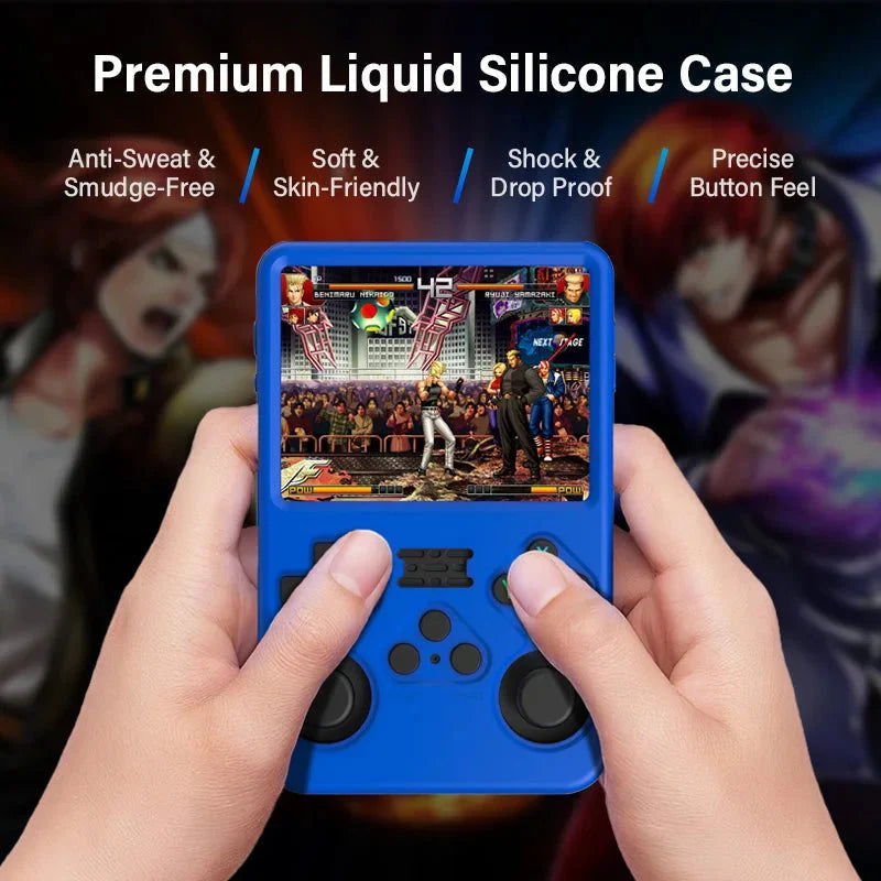 Silicone Case for R36S Handheld Console | 360° Shockproof Soft Shell Cover [20% Off Limited Time]