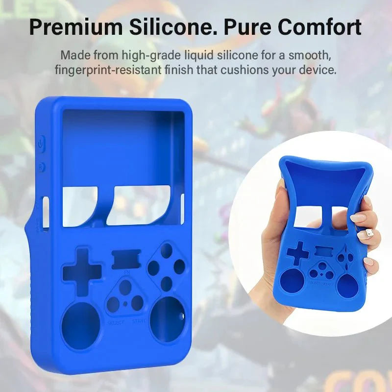 Silicone Case for R36S Handheld Console | 360° Shockproof Soft Shell Cover [20% Off Limited Time]